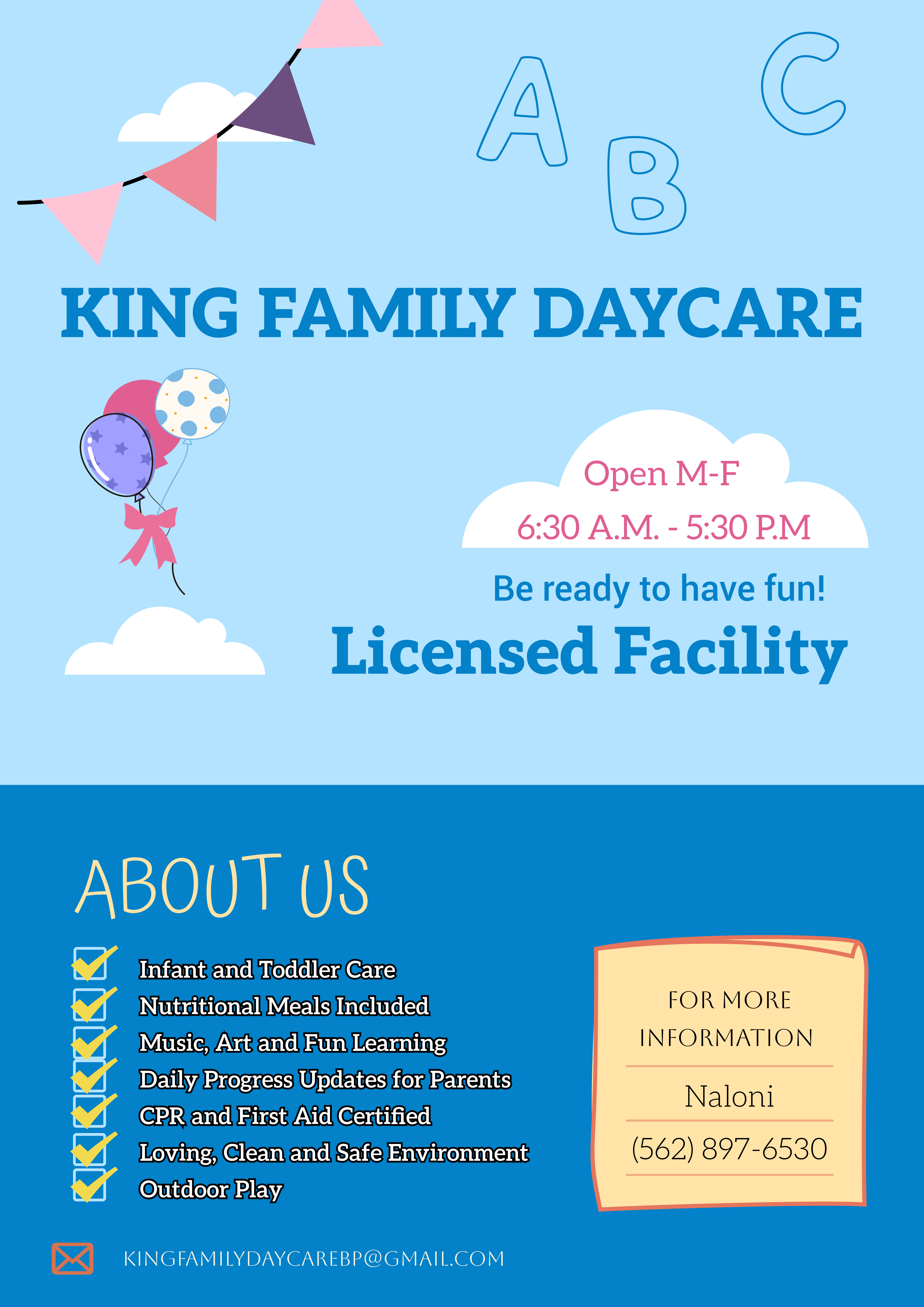 Daycare owner image